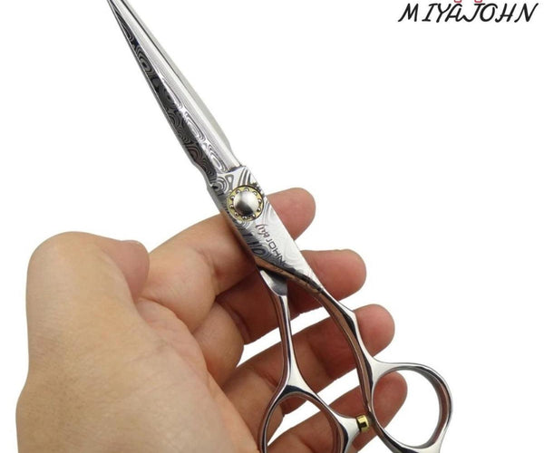 Damascus Steel Hairdressing Scissors and Barber Shears – Japan Scissors