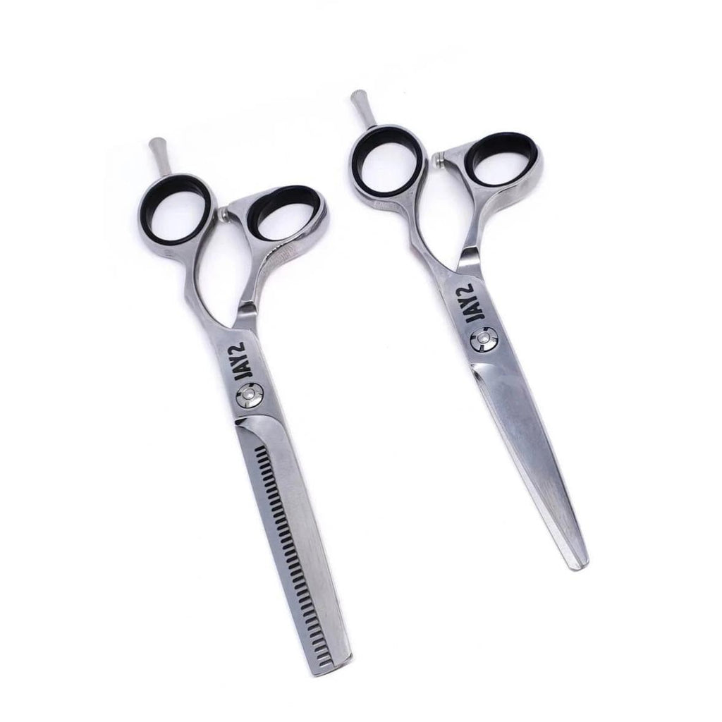 SHARPY Profi Haarschneidescheren-Set 2-teilig - 14 Cm, Aus Japanischem Stahl, Mit Etui