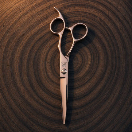 Juntetsu Rose Gold VG10 Pro Scissors Set - cutting scissor, lifestyle view