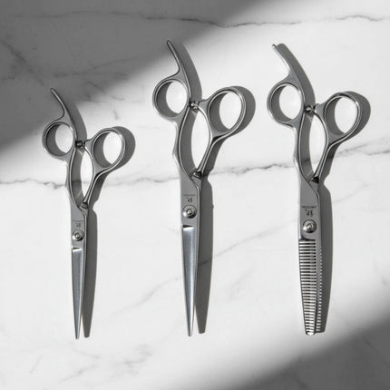 Juntetsu VG10 Offset Master Scissor Set (SKU: JUN-OFF-M-4545)