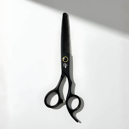 Ichiro Matte Black Thinning Scissors (SKU: ICH-MTB-T60)
