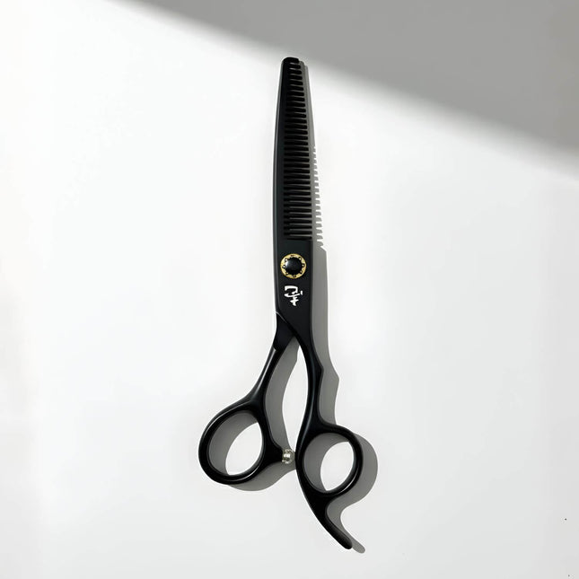 Ichiro Matte Black Thinning Scissors (SKU: ICH-MTB-T60)