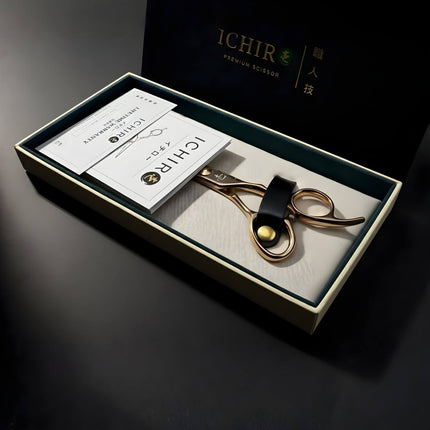 Ichiro Matte Black Master Set Right / 5.0" & 5.0" Cutting / 6.0" Thinning (SKU: ICH-MTB-MR5050)