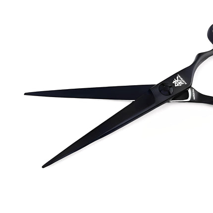Juntetsu Matte Black Offset Professional Scissors Set 5.0" Cutting & Thinning Scissor (SKU: JUN-JMTB-S50)