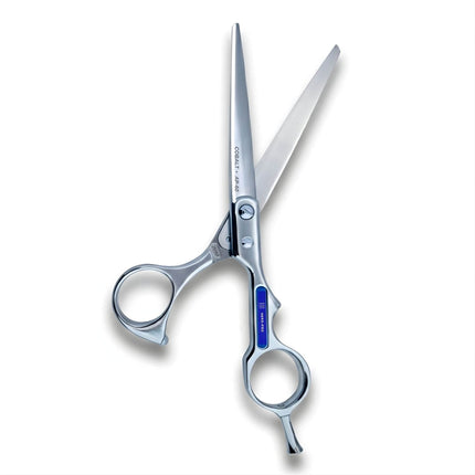 Juntetsu Aero Pro Hair Cutting & Thinning Scissor & Texturizing Shear Set - Scissor Blade Close Up (SKU: JUN-APS-5530)