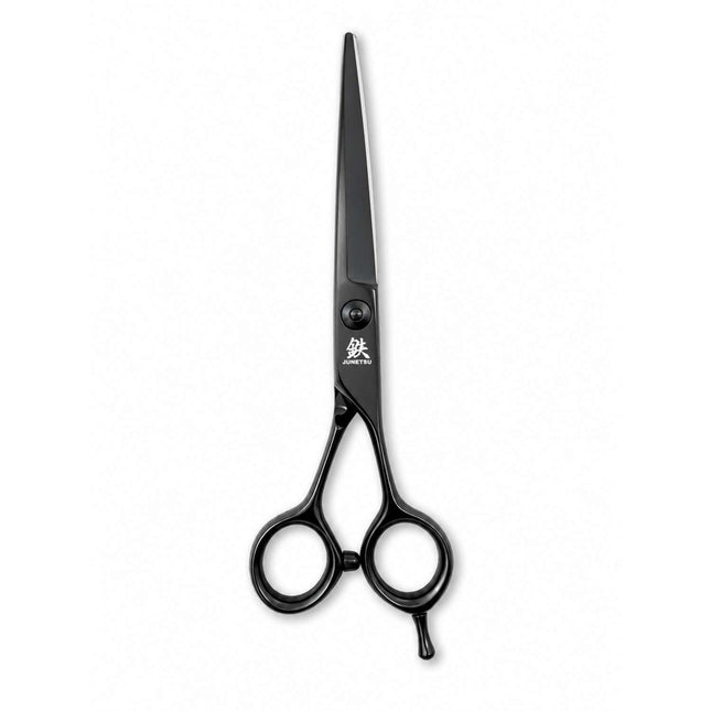 Juntetsu Black Cobalt matte black ATS-314 hair cutting scissor