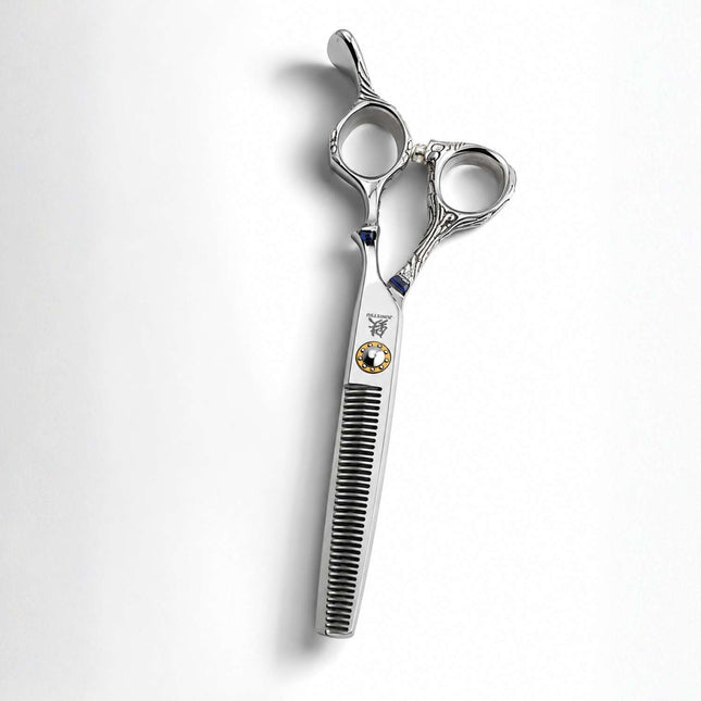 Juntetsu Kenshi texturising scissor angle view