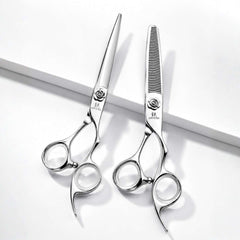 Juntetsu Rose limited edition cutting and thinning scissor set