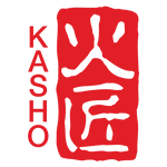 Kasho Logotipo de tijeras de Japón Tijeras