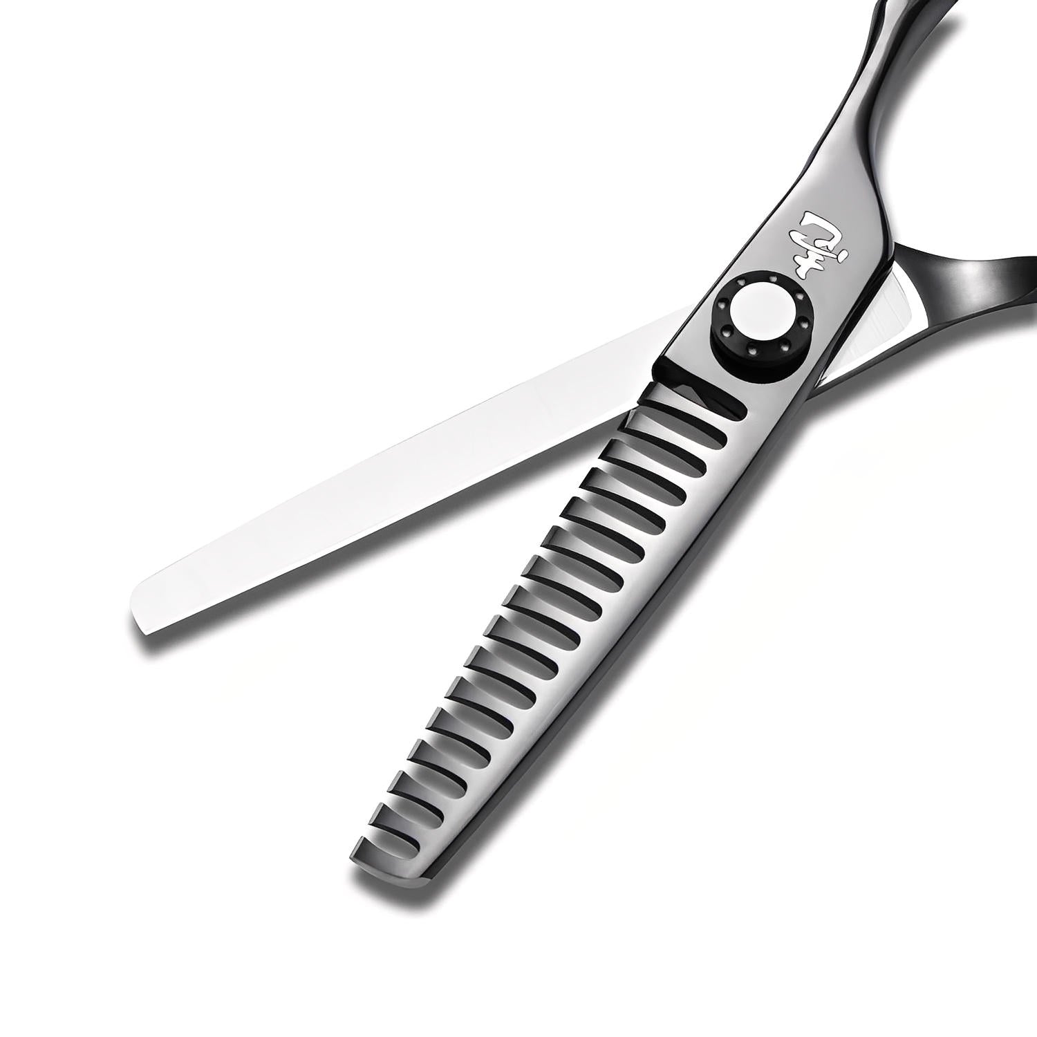 Ichiro Premium Series: Tsuki VG10 Black Cutting & Texturizing Scissor ...