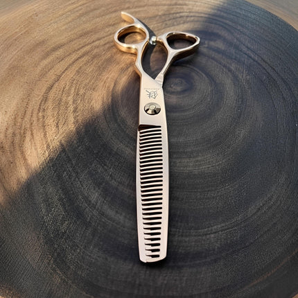 Juntetsu Rose Gold VG10 Pro Thinning Scissors (SKU: JUN-RSG-T60)