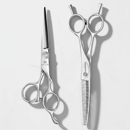 Juntetsu Cobalt Apex Hairdressing Scissor Set (SKU: JUN-YL-S55F)