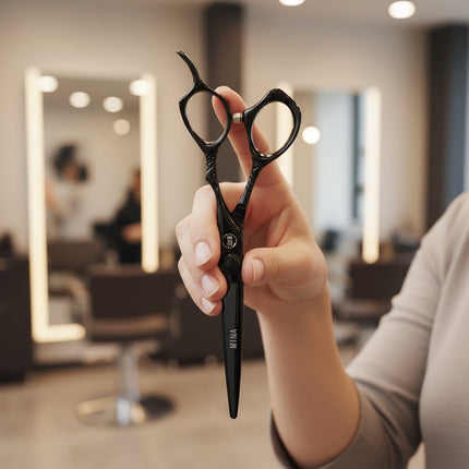 Mina Schneideschere in Aschschwarz (Artikelnummer: MIN-ASH-C55)