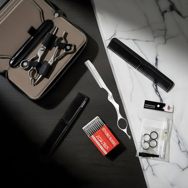 Hairdressing Scissor Care & Maintenance Kit: Fix, Clean, Protect & Oil