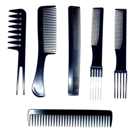 Набор расчески-ножниц для волос из 10 предметов - Japan Scissors