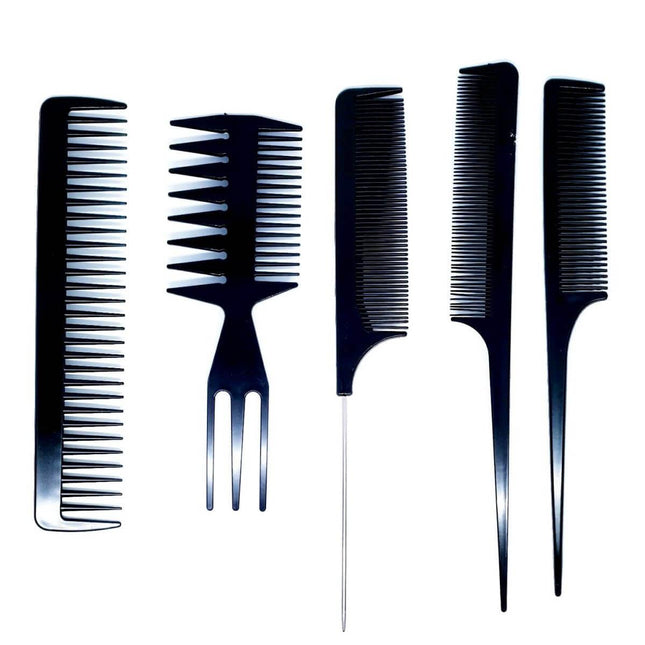 Набор расчески-ножниц для волос из 10 предметов - Japan Scissors