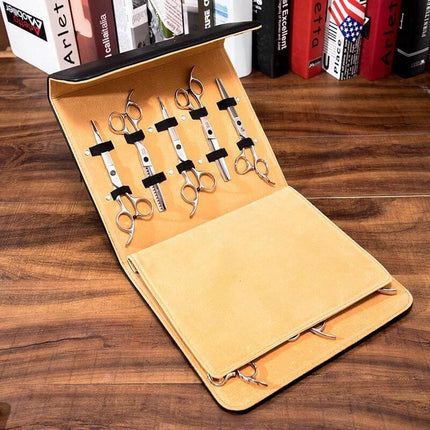10 Pieces Premium Leather Scissor Case - Japan Scissors