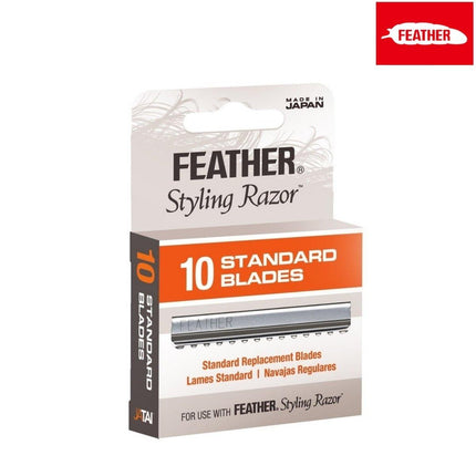 Feather Standard Blades For Styling Razor - Japan Scissors