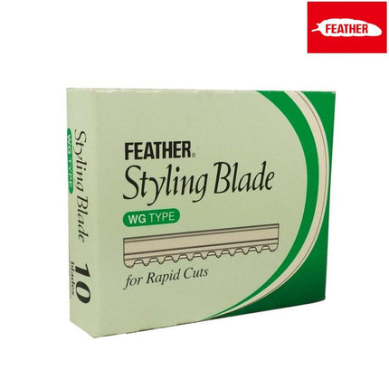 Feather WG Blades For Styling Razor - Japan Scissors