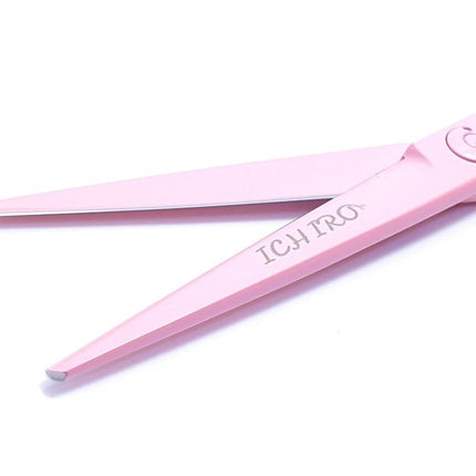 Ichiro Pastel Pink Hair Cutting Scissor - Japan Gunting
