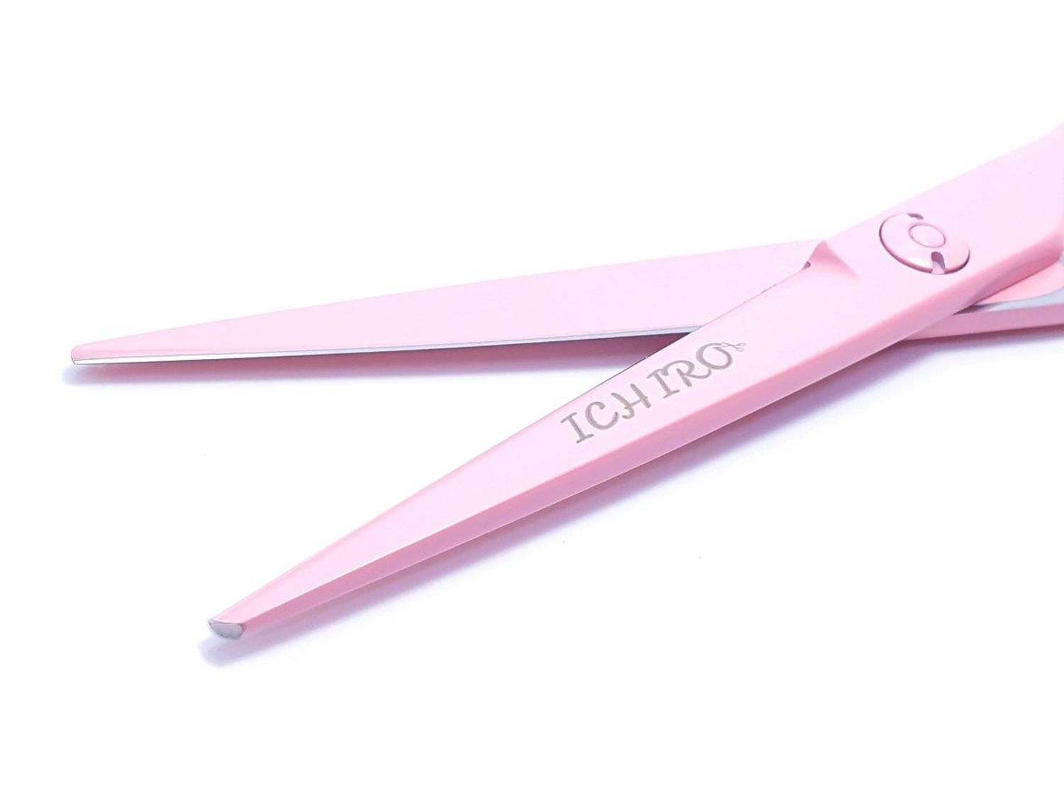 Ichiro Pastel Pink Hairdressing Scissor Set: Stylish Professional Kit ...
