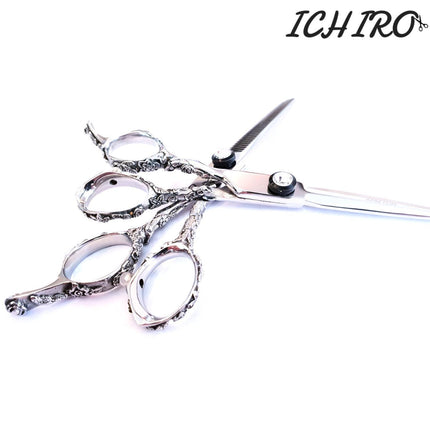 Ichiro Rose Lefty Cutting & Thinning Scissors Set - Japan Scissors
