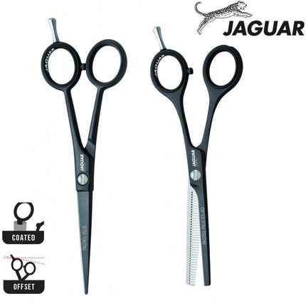 Jaguar Pastell Plus Black Lava Cutting & Thinning Set - Japan Scissors