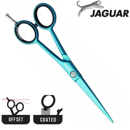 Jaguar Парикмахерские ножницы Pastell Plus Blue Lagoon - Japan Scissors