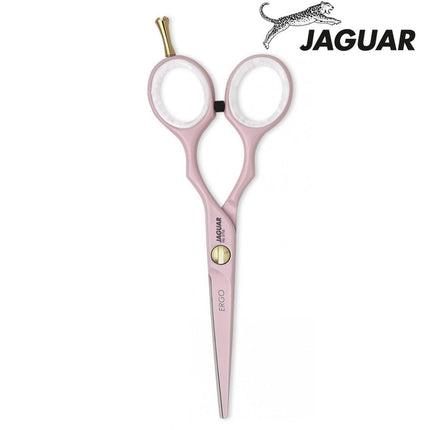 Jaguar Розовые ножницы для стрижки волос Pre Style Ergo - Japan Scissors