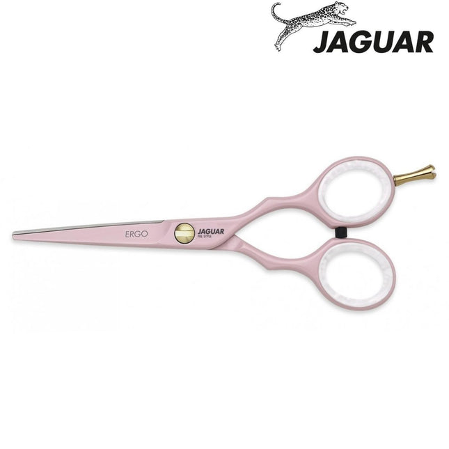 Jaguar 粉色Pre Style Ergo剪发剪刀-日本剪刀