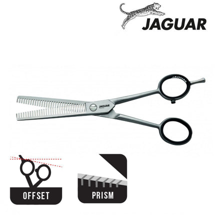 Jaguar Двусторонние сатиновые ножницы для истончения волос с диагональю 6.0 дюймов - Japan Scissors