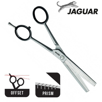 Jaguar Forbici per sfoltire i capelli in raso a doppia faccia da 6.0 pollici - Forbici giapponesi