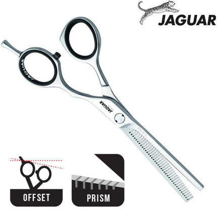 Jaguar Silver Line CJ4 Offset Hair Thinning Scissors - Japan Scissors