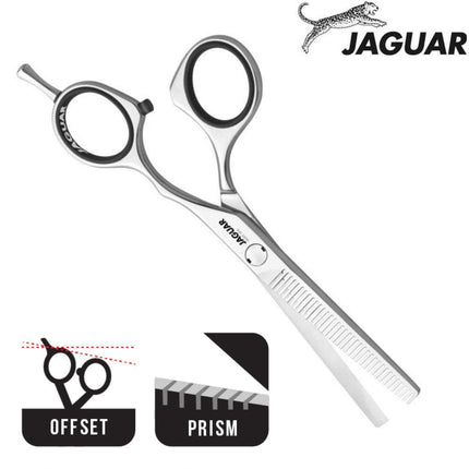 Jaguar Silver Line CM36 Forbici per sfoltire i capelli - Forbici giapponesi