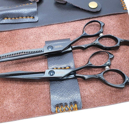 Juntetsu Night Cutting & Thinning Scissors Set - Japan Scissors
