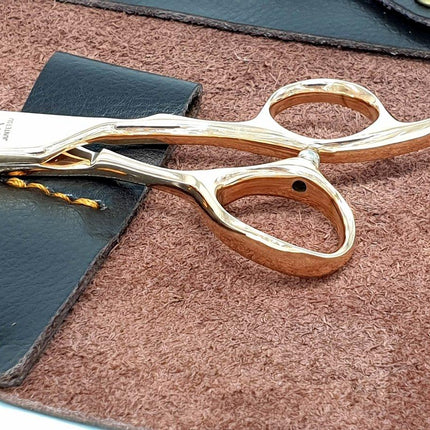 Juntetsu Rose Gold Hairdressing Scissor Set - Japan Scissors