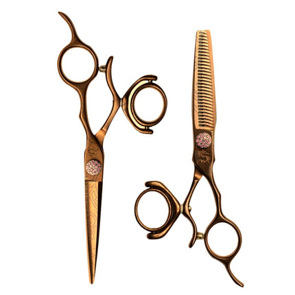 Kamisori Jewel III Set Double Swivel Haircutting Shear Set - Japan Scissors