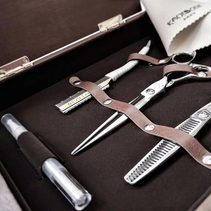 Kamisori Sword Hair Cutting & Thinning MASTER Scissor Set - Japan Scissors