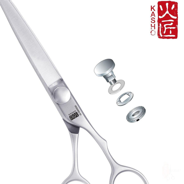 Kasho Balanced Precision Offset plaukų kirpimo žirklės - Japonijos žirklės
