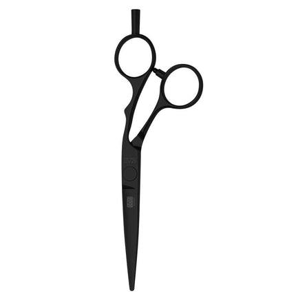 Kasho Damascus Black Offset Hair Cutting Scissors - Japan Scissors