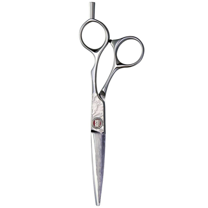 Kasho Damascus Offset Hair Cutting Scissors - Luxury Japanese ...