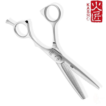 Kasho Green Hair Thinning Scissors - Japan Scissors