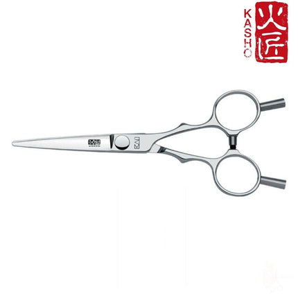 Kasho Silver Straight Hair Cutting Scissors - Japan Scissors