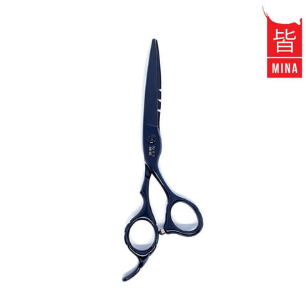 Mina Offset czarnych matowych nożyczek tnących - Japan Scissors