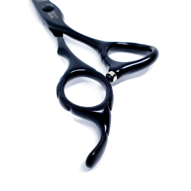 Mina Matte Black Cutting Scissors Offset - Japan Scheren