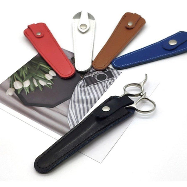 单一皮革剪刀保护套-日本剪刀