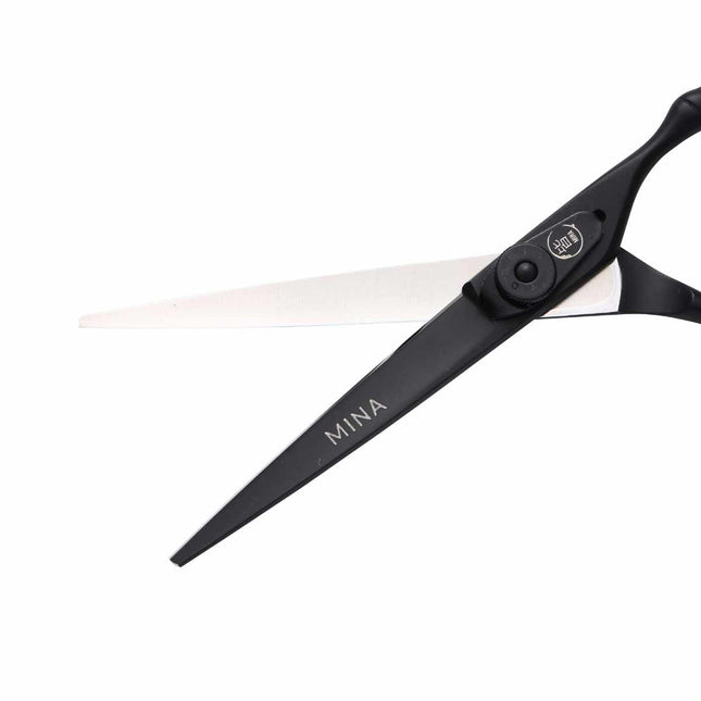Вечные парикмахерские ножницы матового черного цвета - Japan Scissors
