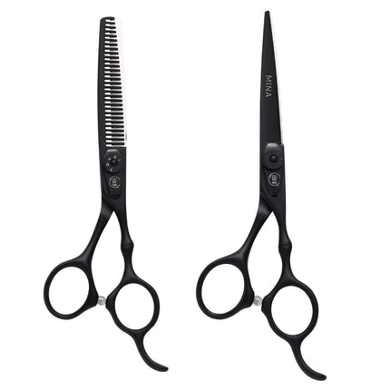 Набор парикмахерских ножниц Timeless Matte Black - Japan Scissors