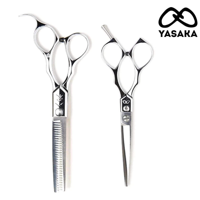Yasaka 传统切割和打薄剪刀套装-日本剪刀
